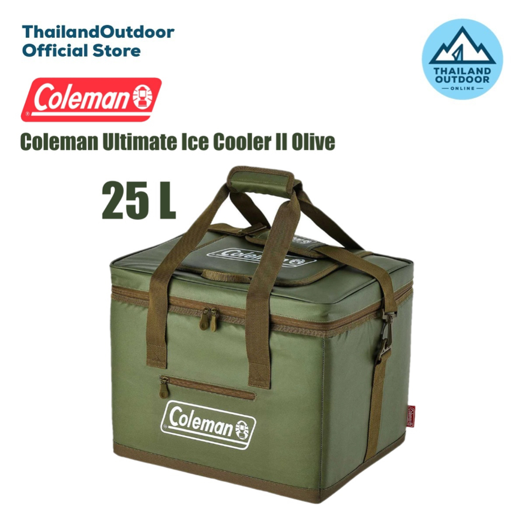 Coleman กระเป๋าเก็บความเย็น รุ่น Ultimate Ice Cooler II Olive