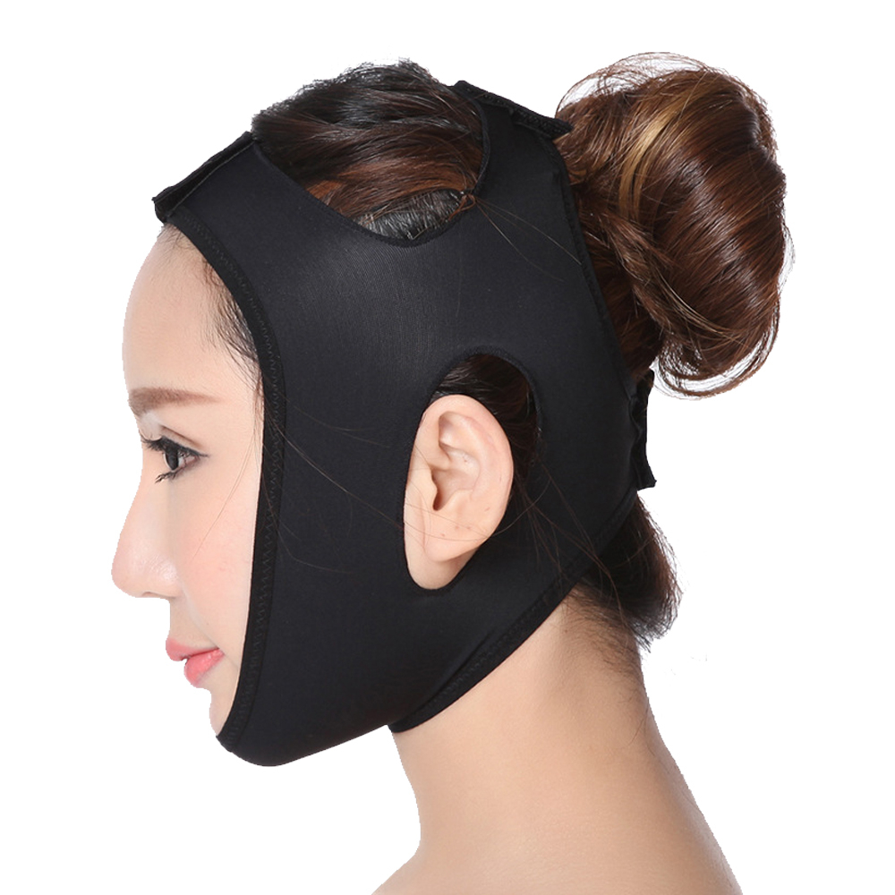 ⚡️มีของพร้อมส่ง⚡️ เข็มขัดรัดหน้า สายรัดหน้าเรียว ผ้ารัดหน้าเรียว หน้า v shape หน้าวีเชฟ กระชับใบหน้าให้เป็นทรงวี - รูปที่ 4