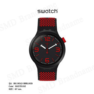 SWATCH นาฬิกาข้อมือ รุ่น BIG BOLD BBBLOOD Code: SO27B102