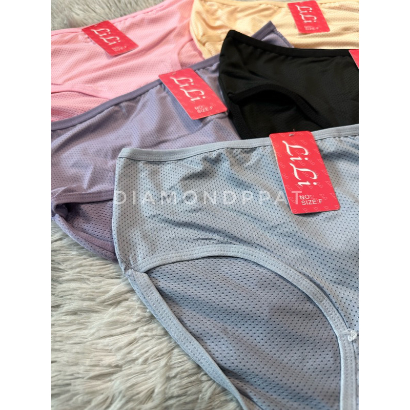 🇹🇭(10ตัว)กางเกงใน10ตัว129บาท ผ้าติดแอร์ เย็นสบาย นิ่ม สบาย