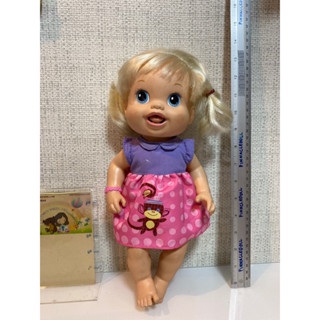 Baby alive doll รุ่น baby new teeth สภาพ80% ของแท้