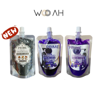 [แบบซอง] Blue diamond color lock Shampoo & Conditioner Prime แชมพู/ครีมนวด ล้างสีผม ลดสีไร้เหลือง ล็อคสีผม 150 มล.