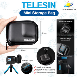 TELESIN เคสกระเป๋า Gopro Hero 11 10 9 8 7 6 5 2018