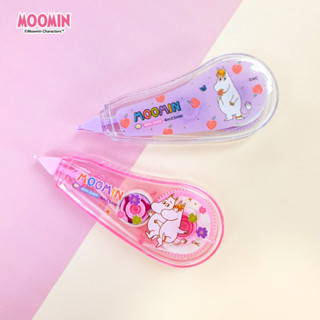 เทปลบคำผิด moomin ขนาด 14.5 x 6.5 cm / 4M x 5mm คละลาย