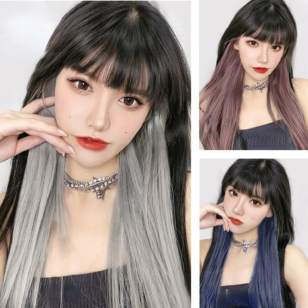 (พร้อมส่ง) กิ๊บผมไฮไลท์ ผมไฮไลท์ แฮร์พีช ช่อไฮไลท์ กิ๊บช่อผมไฮไลท์ ช่อผมไฮไลท์ ช่อไฮไลท์ติดผม แฮร์พีชไฮไลท์ วิกผมไฮไลท์
