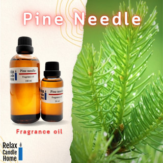 หัวน้ำหอมเกรดพรีเมียม กลิ่น Pine Needle Fragrance oil สำหรับเทียนเเละเครื่องสำอาง 30ml/100ml