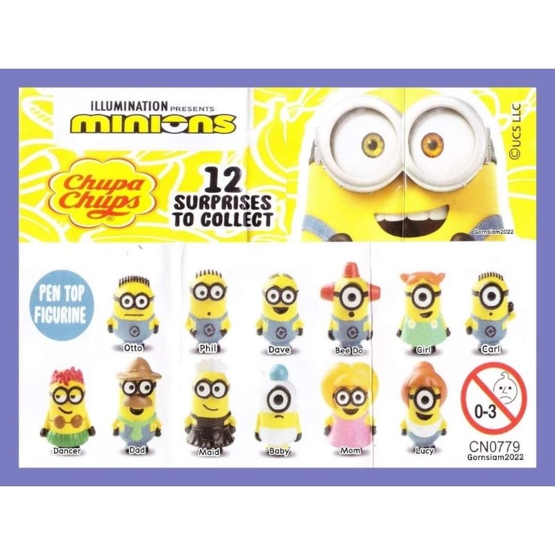 Chupa Chups Surprise Minions