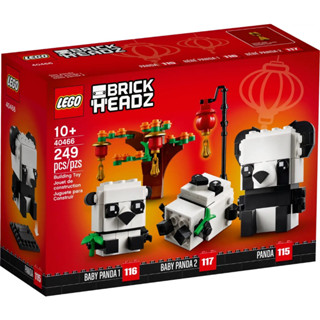 LEGO® BrickHeadz™ 40466 Chinese New Year Pandas : เลโก้ใหม่ ของแท้ 💯% พร้อมส่ง