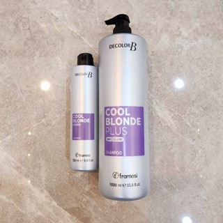 แชมพูม่วง แพคเกจใหม่ล่าสุด ❤️ Framesi Morphosis Cool Blonde Shampoo 250ml. /1,000 ml แชมพูแอนตี้เยลโล่