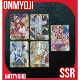 แยกใบ การ์ดเกม การ์ดสะสม Onmyoji SSR by Goddess Story Card