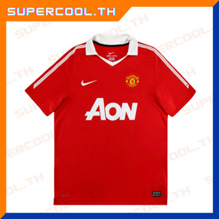 Manchester United 2011/12 Home Jersey เสื้อแมนยู AON เสื้อแมนยูคอปก แมนยูย้อนยุค