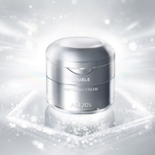 Age 20s Double Whitening Cream 45g