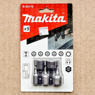 ดอกไขควงหัวลูกบล็อก 5ดอก 6 8 10 12 13 B-39176 Makita