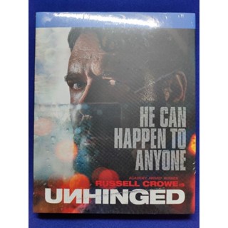 Blu-ray **แท้** : Unhinged/ เฮียคลั่ง! ดับเครื่องชน// มีเสียงไทย มีซับไทย