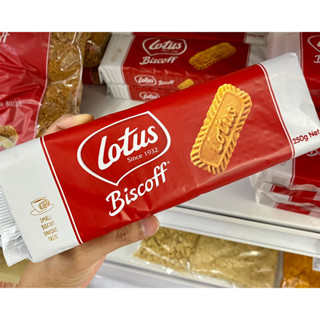 Lotus Biscoff โลตัส บิสคอฟ บิสกิต 250 g.