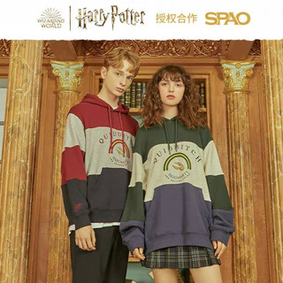 SPAO x Harry Potter เสื้อฮู้ดดี้แฮร์รี่พอตเตอร์ ควิดดิช ฮันนี่ดุกส์ Quiddish Honeydukes ลิขสิทธิ์แท้