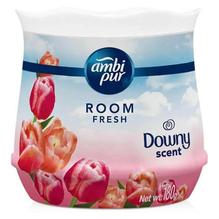 Ambi Pur Downy Scent Gel Room Fresh แอมบิเพอร์ เจล รูม เฟรช เจลหอมปรับอากาศ กลิ่นดาวน์นี่ 180 กรัม