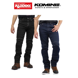 KOMINE กางเกงการ์ด รุ่น WJ-754R CMAX Protect Cool Dry Jeans