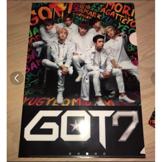 แฟ้ม got7 moriagutteyo japan official goods