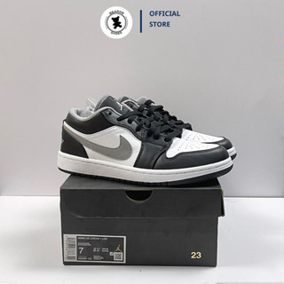 NIKE AIR JORDAN 1 LOW BLACK MEDIUM GREYสินค้าถ่ายจากงานจริง ของแท้100%💯