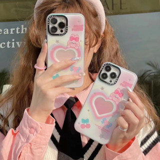 ✨ส่งของขวัญ✨เคสไอโฟน 14 Pro Max 13 12 11 เคส for เคสไอโฟน11 ไล่โทนสี รูปหัวใจ พกง่ายๆ iPhone13 การป้องกันการตก Case