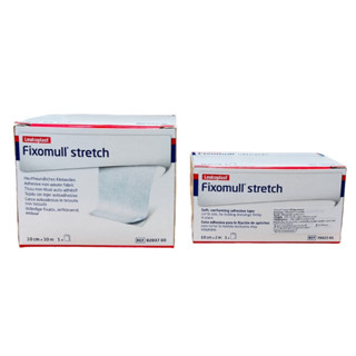 Fixomull stretch ฟิกซ์โซมูล แผ่นเยื่อกระดาษปิดแผล **มี 2 ขนาด