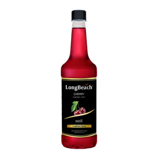 LongBeach Cherry Syrup ลองบีชไซรัปเชอร์รี่ 740ml.