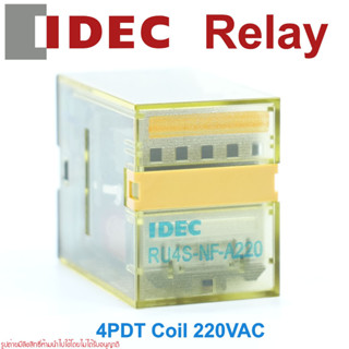 RU4S-NF-A220 IDEC RERAY IDEC รีเลย์ IDEC RU4S-NF-A220 รีเลย์ IDEC 14ขา RERAY IDEC RERAY