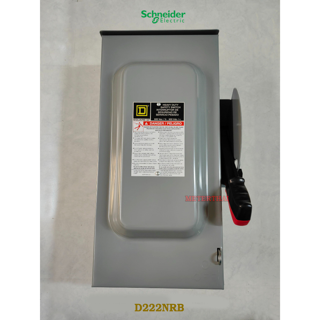 Schneider Electric D222NRB Safety Switch 2P 60A 240V