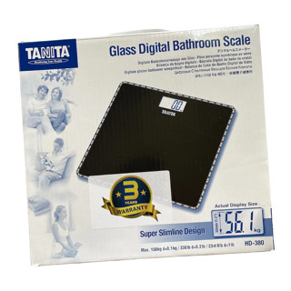 เครื่องชั่งน้ำหนักดิจิตอล TANITA รุ่น HD-380 สีดำ