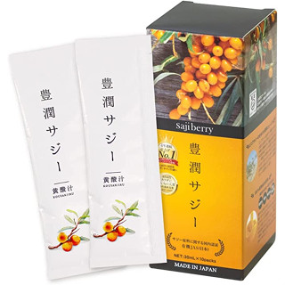 Seaberry Juice (Sea-Buckthorn) น้ําผลไม้ออร์แกนิก 30 มล. X 10 แท่ง วิตามินซีเหล็ก ไม่มีสารกันบูด สี หรือรสชาติ ส่งตรงจากญี่ปุ่น