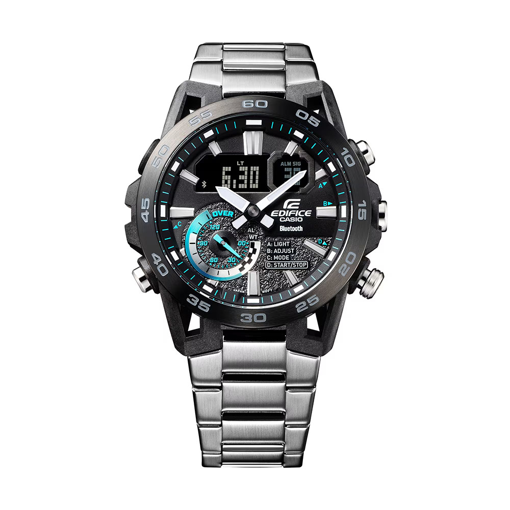 Casio Edifice นาฬิกาข้อมือผู้ชาย รุ่น ECB-40D-1A,ECB-40DB-1A,ECB-40DC-1A,ECB-40P-1A,ECB-40BK-1A,ECB-40PB-1A