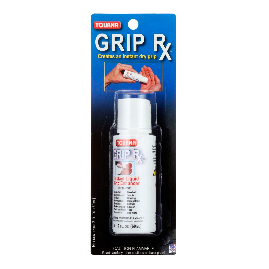 Tourna โลชั่นกันมือลื่น Grip Rx Liquid Tennis Grip Enhancer Lotion | White ( 078914107030 , GRX-2 )