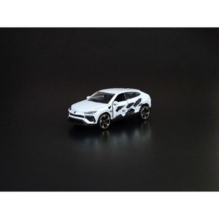 majorette lamborghini urus สีขาว ล้อทอง ลายพราง หายาก