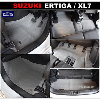 พรมรถยนต์ SUZUKI ERTIGA , XL7 ลายกระดุมเม็ดเล็กpvc เข้ารูป ตรงรุ่นรถ