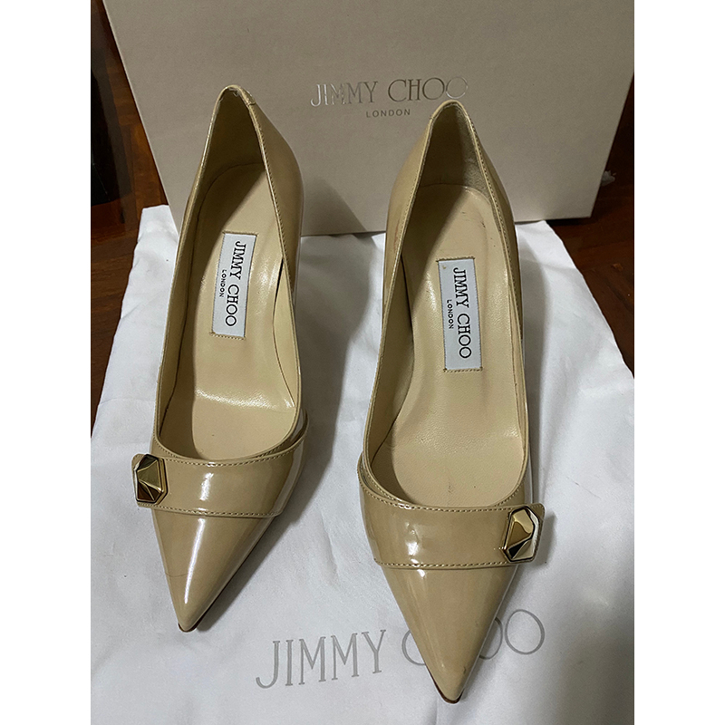 JIMMY CHOO รองเท้าส้นสูงแท้