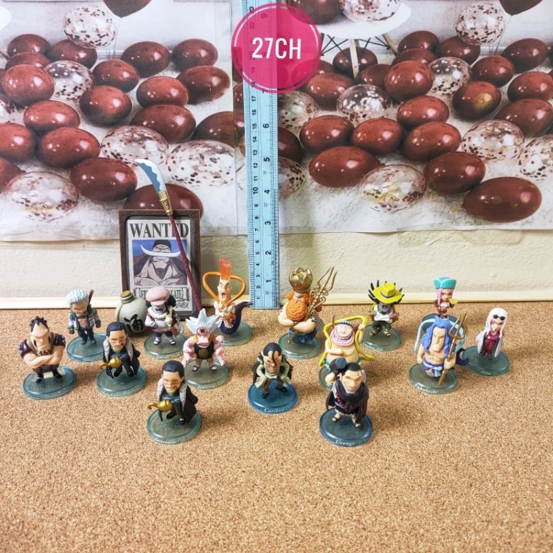 27วันพีช โมเดลวันพีช(ราคา/ตัวละ) One piece งาน SD ของญี่ปุ่น มือ2