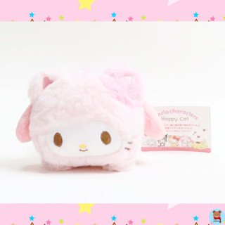 แบบที่16 My Melody mini plush doll happy cat Wearing kitten Costume neko cat hoodie from Japan Sanrio🇯🇵ตุ๊กตามายเมโลดี้