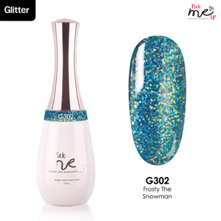 สีเจลทาเล็บ Pick Me Up G302 Frosty The Snowman 15ml.