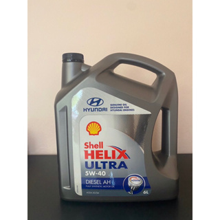 น้ำมันเครื่อง Shell Helix ultra สังเคราะห์ 100% 5w-40 ดีเซล ACEA A3/B4 (6L)