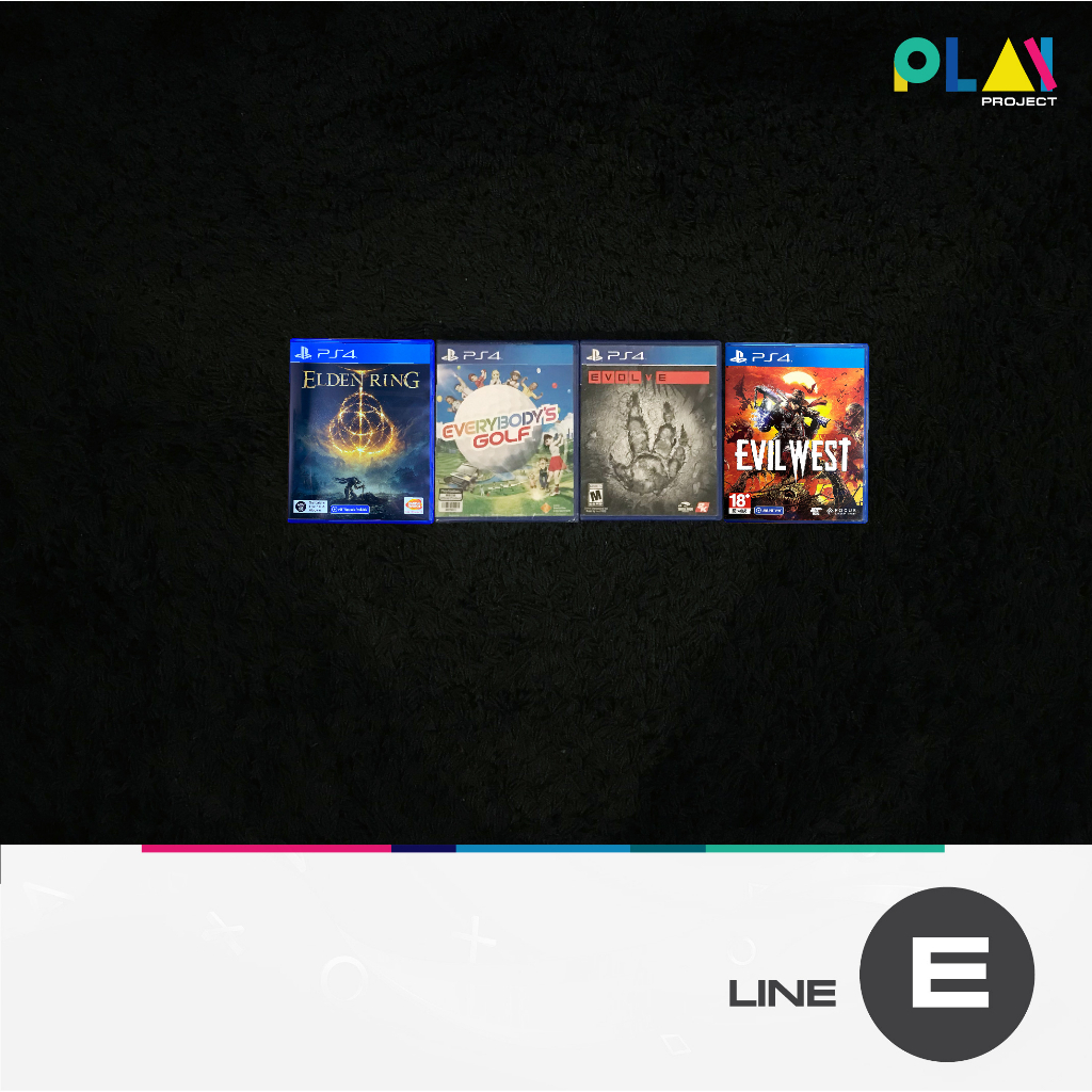 เกม PS4 มือสอง กว่า 100 เกม (รายชื่อตัวอักษร E )  [มือสอง] [มือ2] [เกม Playstation]