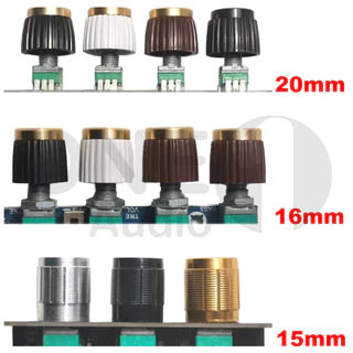 OneAudio 1 ชิ้น ลูกบิดวอลลุ่ม 20mm 16mm 15mm ลูกบิดวอลุ่ม ฝาครอบวอลุ่ม ลูกบิดเครื่องขยายเสรยง ลูกบิด วอลุ่ม มาแชล ดำทอง