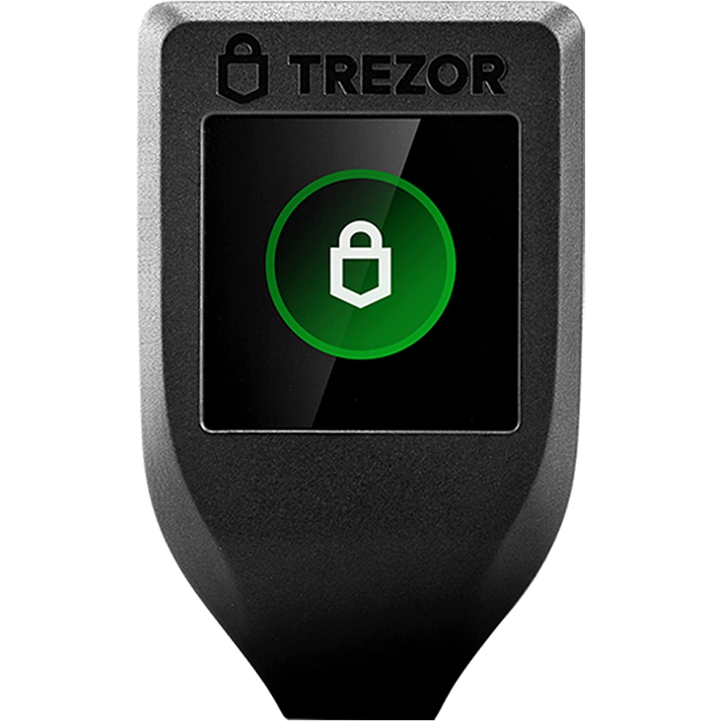 Trezor Model T - Next Generation Crypto Hardware Wallet with LCD Color Touchscreen and USB-C, For Bi