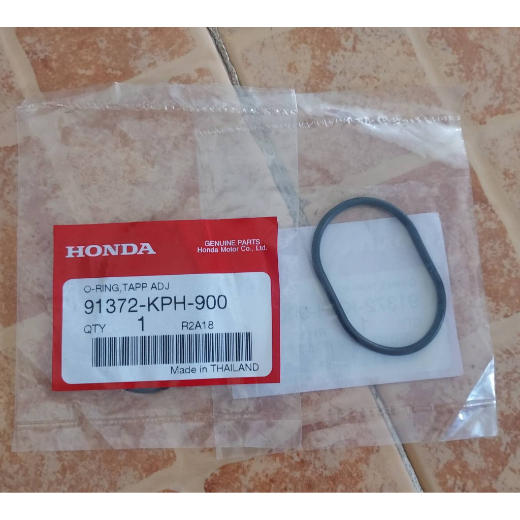 โอริงฝาวาว HONDA W125 (91372-KPH-900) แท้ 100% (ราคา 1 ตัว)