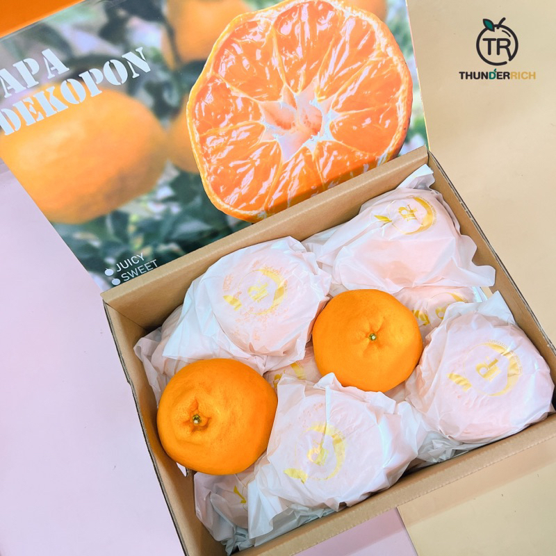 สินค้าเข้าใหม่ 27/3/66‼️ Papa Dekopon Orange 🍊ส้มจุกสายพันธุ์ญี่ปุ่นกล่องเขียวนำเข้าจากประเทศจีน🛳️