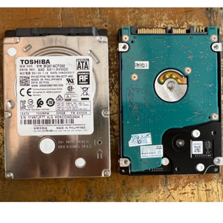 500GB  toshiba HDD 2.5 notebook  (7200rpm,SATA3,buffer 16mb)   ฮาร์ดดิสก์ โน้ตบุ๊ค  ไม่ติดแบด ไม่ติดสี  สภาพสวย