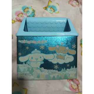 กล่องเหล็กทรงรูปแบบบ้าน​ ชินนาม่อนโรล​ cinnamoroll​