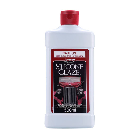 AMWAY SILICONE GLAZE Car Polish - 500ml แอมเวย์ ซิลิโคน เกลซ ผลิตภัณฑ์ทำความสะอาดและเคลือบเงารถยนต์