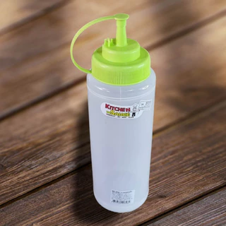 ขวดซอส 870Ml ขวดซอสพลาสติก ขวดซอสจัมโบ้ เกรด A หนา แข็งแรง พร้อมส่ง!!