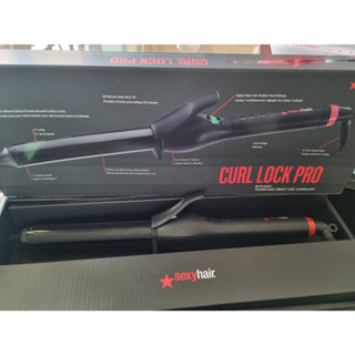 Sexyhair smooth lock pro  ceramic flat iron  smooth and shine with Heat up to 232c เครื่องรีดพร้อมม้วนเกลียวผมได้ หน้าเซ